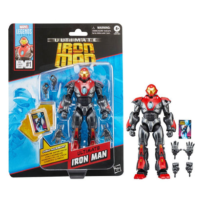 Ultimate Iron Man Marvel Legends Action figürü Ultimate Iron Man 15 cm