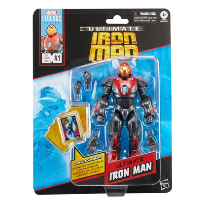 Ultimate Iron Man Marvel Legends Action figürü Ultimate Iron Man 15 cm