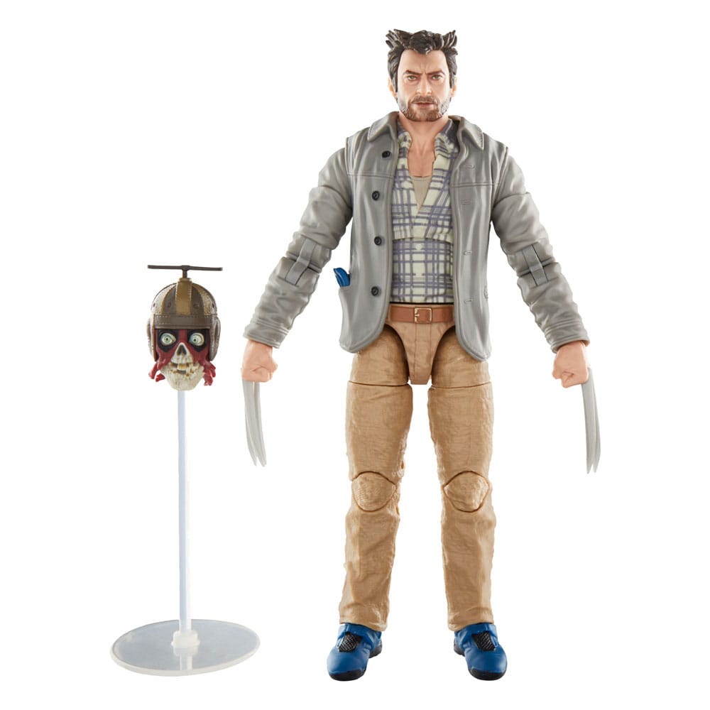 Deadpool & Wolverine Marvel Legends Action -Figur Kopfpool mit Marvels Logan 15 cm