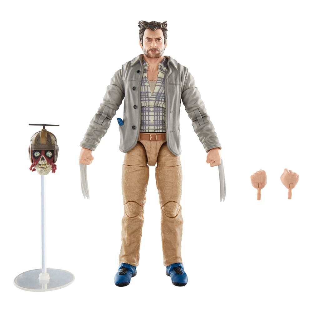 Deadpool & Wolverine Marvel Legends Action -Figur Kopfpool mit Marvels Logan 15 cm