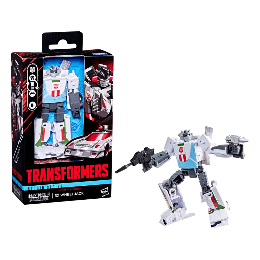 Transformers: Devastation Studio Serisi Deluxe Sınıf Aksiyon Figürü Tekerlekli Kriko 11 cm