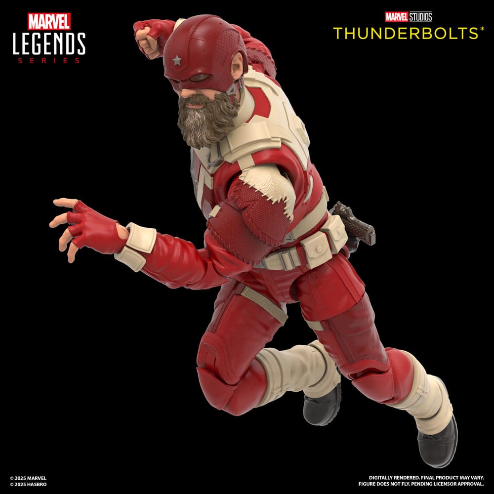 Thunderbolts Marvel Legends Action Şekil 2 Pack Yelena Belova & Red Guardian 15 cm