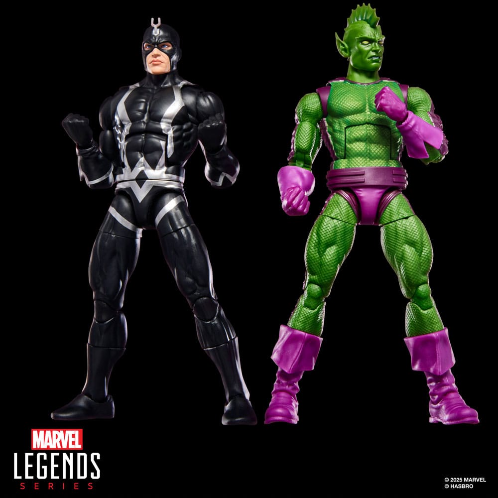 Inhumans Marvel Legends Akcijska figurica 2-Paket Black Bolt & Marvel's Triton 15 cm