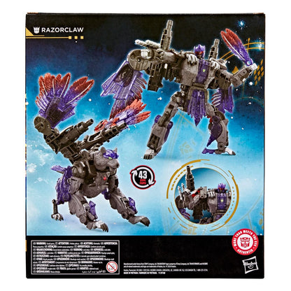 Figura Transformers Age of the Primes Leader Class Action Razorclaw 19 cm