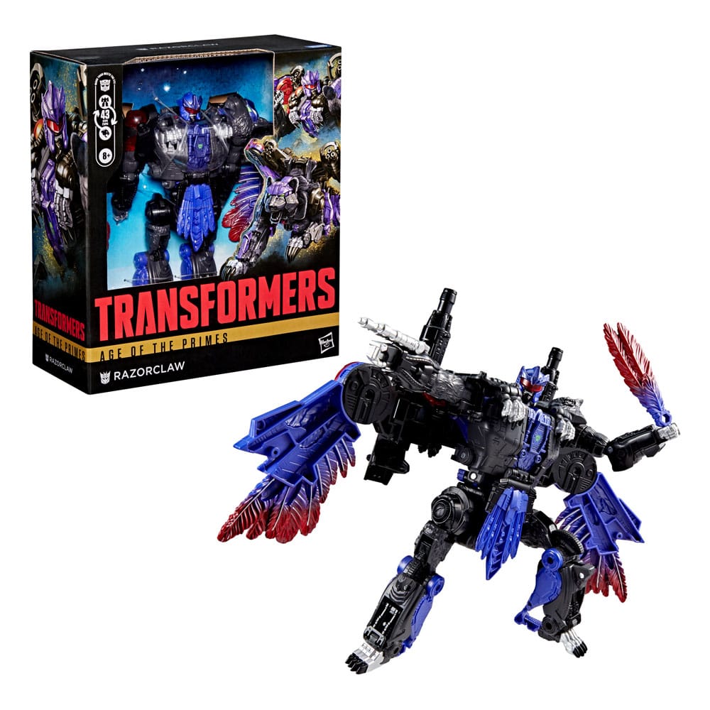 Figura Transformers Age of the Primes Leader Class Action Razorclaw 19 cm