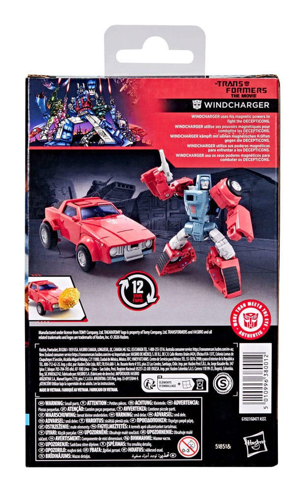 The Transformers : The Movie Studio Series Deluxe Class Action Figurine Windcharger 11 cm