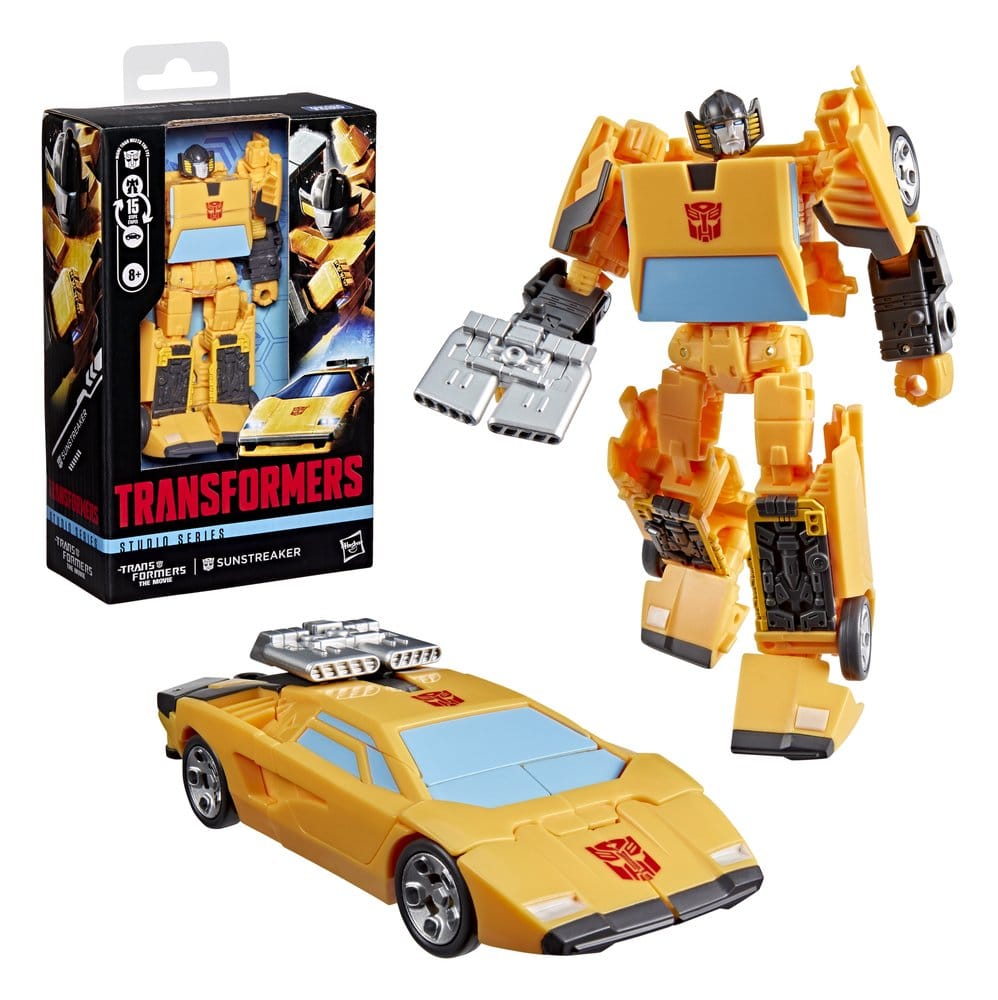 The Transformers: The Movie Studio Series Deluxe Class Actiefiguur Sunstreaker 11 cm