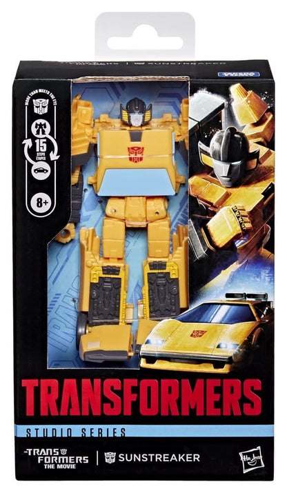 The Transformers: The Movie Studio Series Deluxe Class Actiefiguur Sunstreaker 11 cm