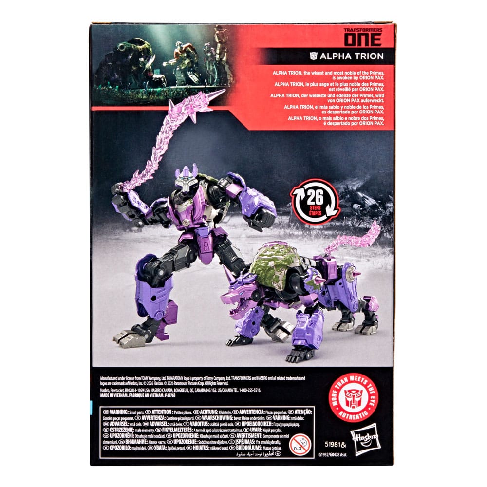 Transformers One Studio Series Voyager Class Action Figur Alpha Trion 16 cm