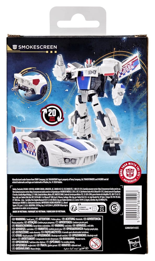 Transformers Age of the Primes Deluxe Class Action Figur Røgslør 13 cm