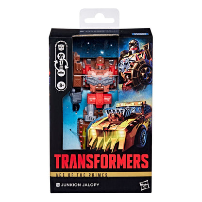 Transformers Age of the Primes Deluxe Class Action Figur Junkion Jalopy 14 cm