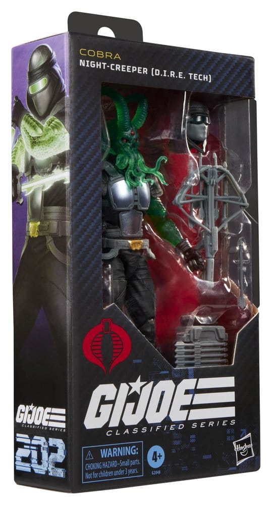 G.I. Joe Classified Series Action Figur #202 Night-Creeper (D.I.R.E. Tech) 15 cm