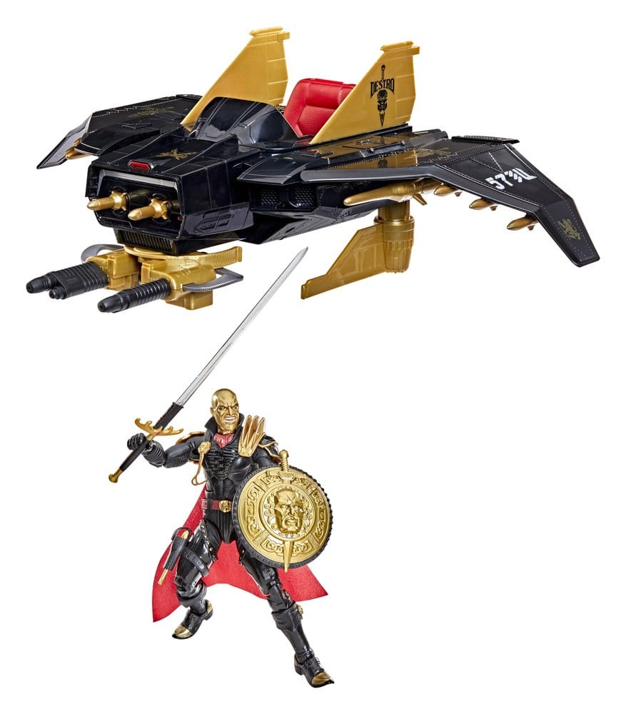 G.I. Joe Classified Series Action Figur og Vehicle Set #203 Destro & Iron Grenadier Despoiler 15 cm
