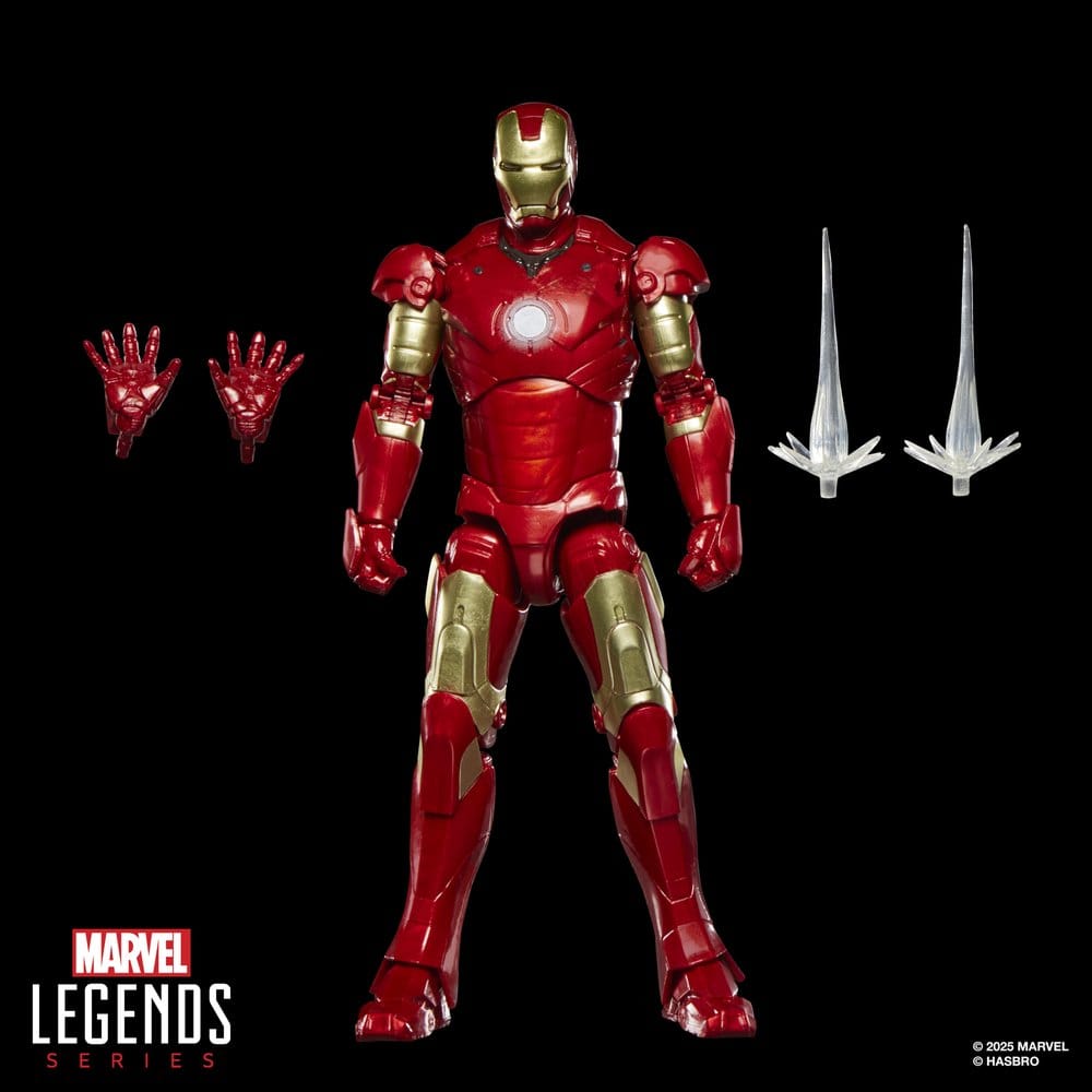 Iron Man Marvel Legends Series Action Figur Iron Man Mark III 15 cm