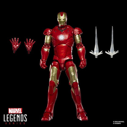 Iron Man Marvel Legends Series Action Figur Iron Man Mark III 15 cm