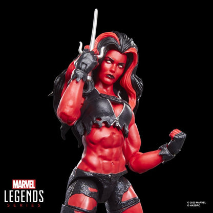 Figura d'azione Hulk Marvel Legends She-Hulk rossa 15 cm