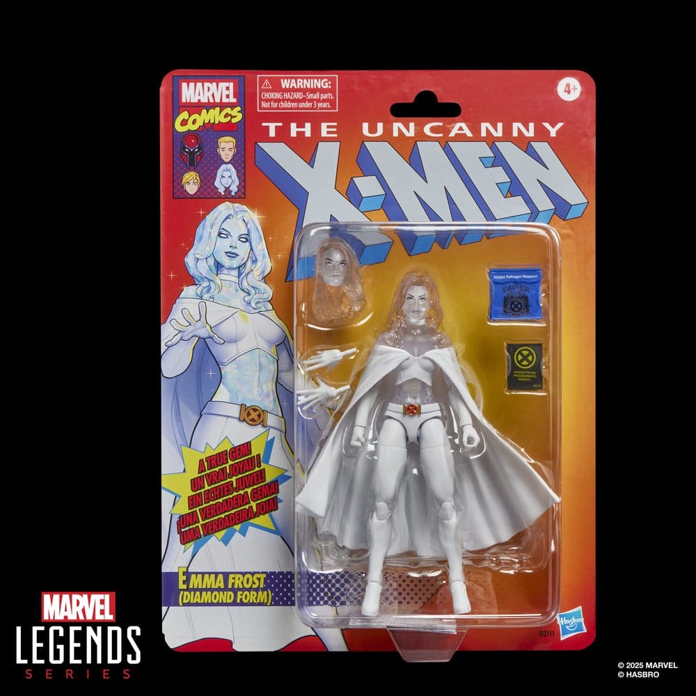 The Uncanny X-Men Marvel Legends Akcijska figura Emma Frost (dijamantni oblik) 15 cm