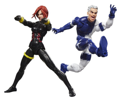 Avengers Marvel Legends Action Figur 2-Pack Black Widow & Quicksilver 15 cm