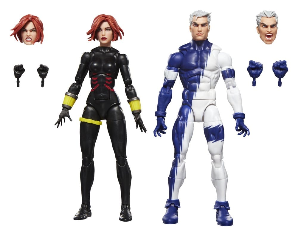 Avengers Marvel Legends Action Figur 2-Pack Black Widow & Quicksilver 15 cm