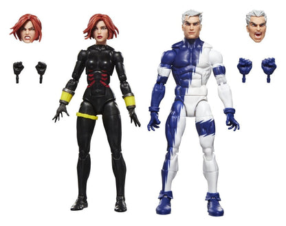 Avengers Marvel Legends Action Figur 2-Pack Black Widow & Quicksilver 15 cm