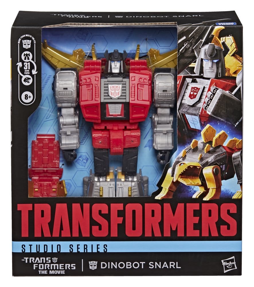 The Transformers: The Movie Studio Series Leader Class Action Figur Dinobot Snarl 20 cm