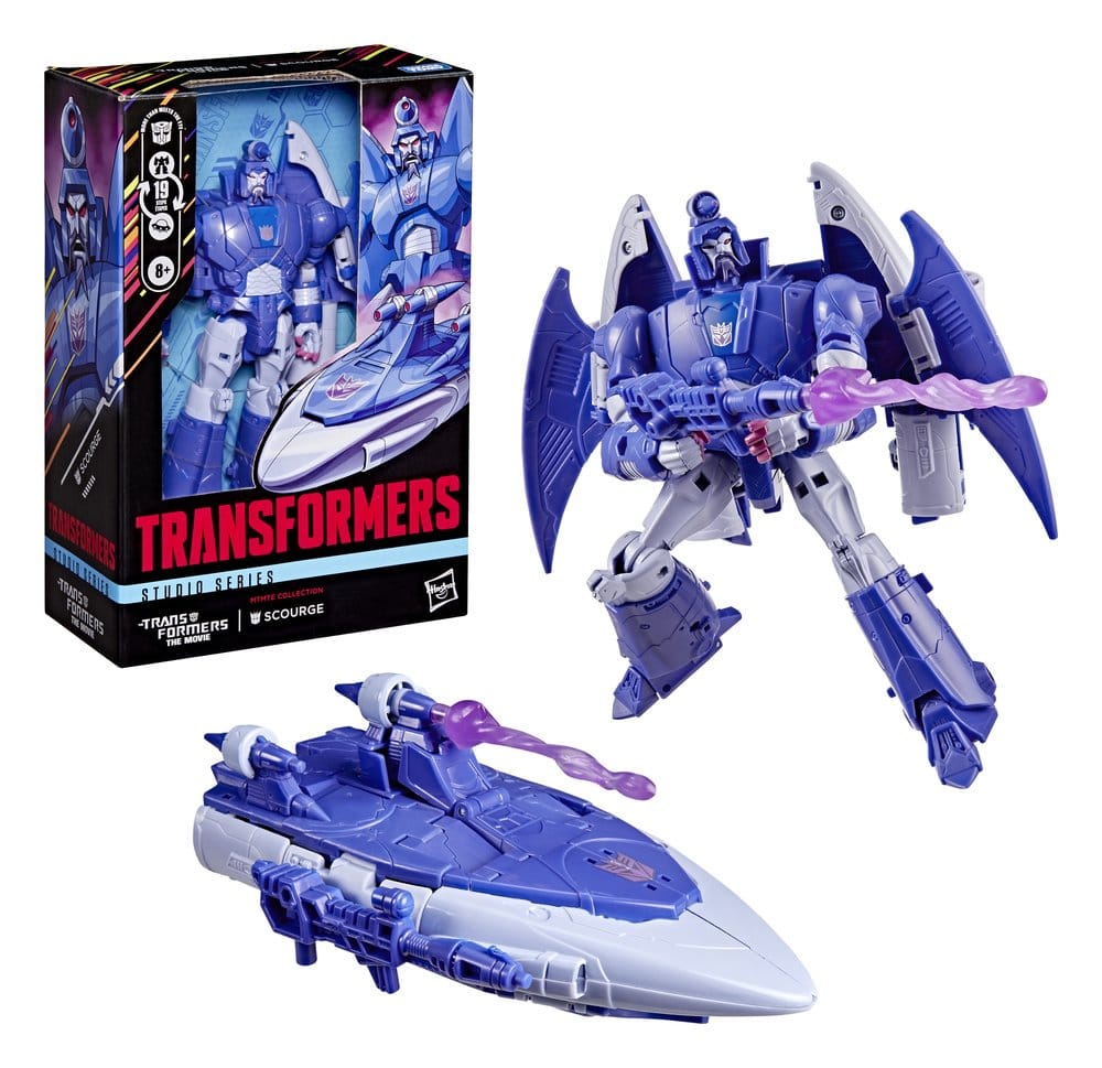 The Transformers: The Movie Studio Series Voyager Class Action Figur MTMTE Collection: Scourge 17 cm