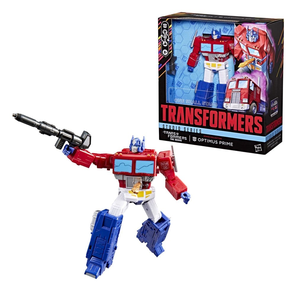 Transformers: The Movie Studio Serisi Lider Sınıf Aksiyon Figürü MTMTE Koleksiyonu: Optimus Prime 18 cm