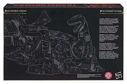 Transformers Age of the Primes Leader Class Action Figur 2-Pack G2 G2 Dinobot Swoop & G2 Dinobot Slam 19 cm