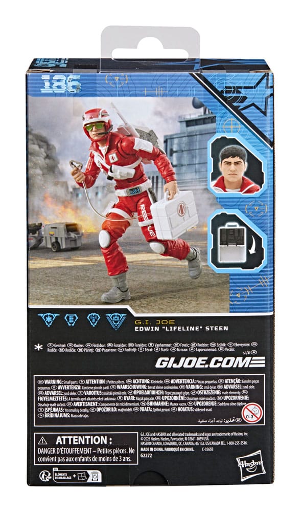 G.I. Joe Classified Series Action Figur Edwin "Lifeline" Steen 15 cm