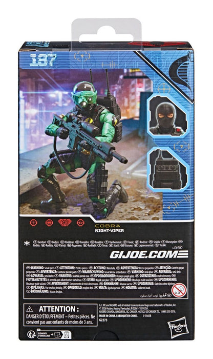 GI Joe Classified Series Action Figure Night-Viper 15 cm