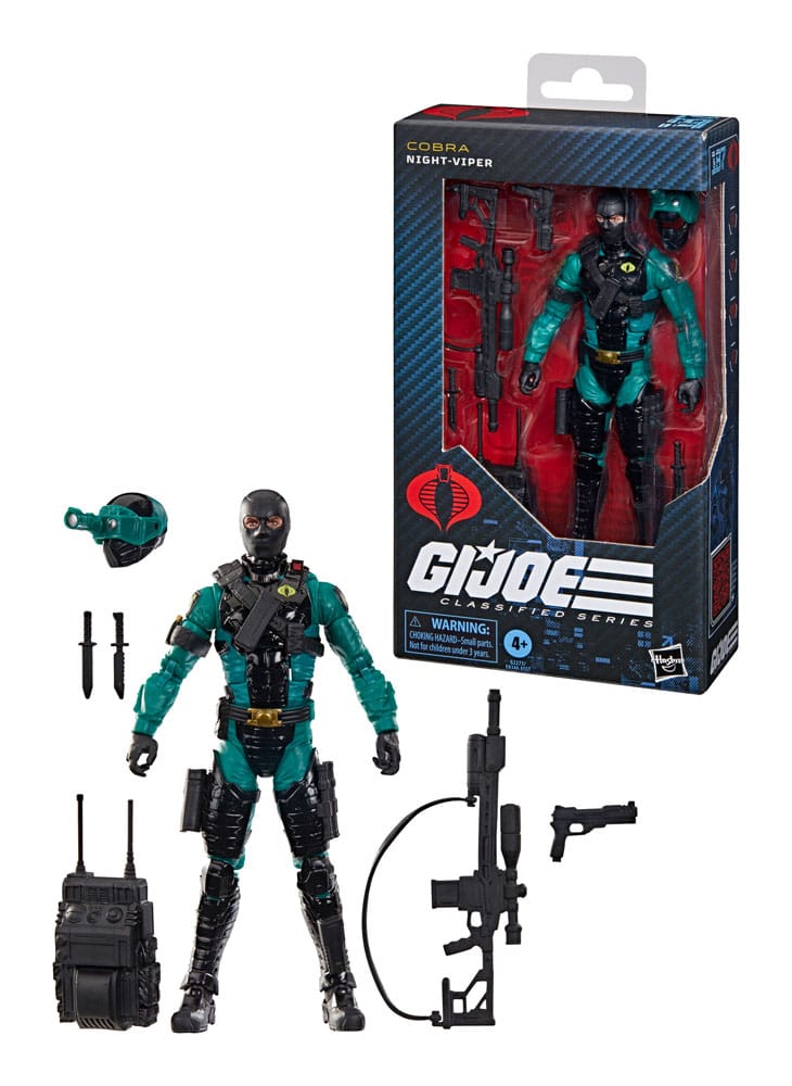 GI Joe Classified Series Action Figure Night-Viper 15 cm