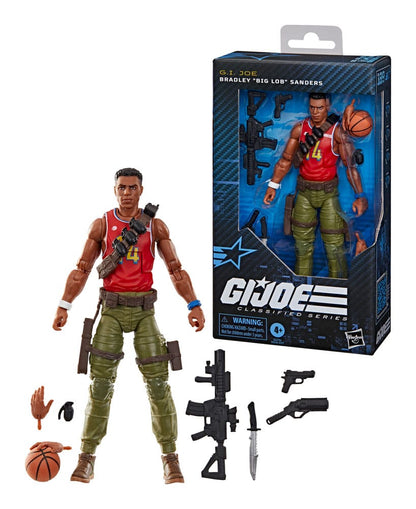 G.I. Joe Classified Series Actiefiguur Bradley "Big Lob" Sanders 15 cm