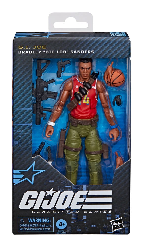 G.I. Joe Classified Series Actiefiguur Bradley "Big Lob" Sanders 15 cm