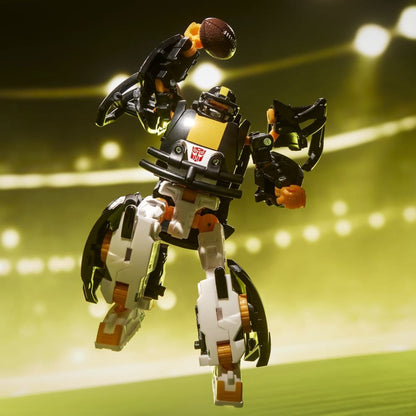 Transformers x NFL-actiefiguur Pittsburgh Steelers: Steelsmash 14 cm