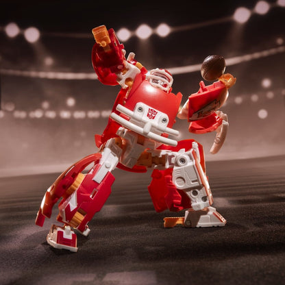 Figurine Transformers x NFL Chiefs de Kansas City : KC-59 14 cm