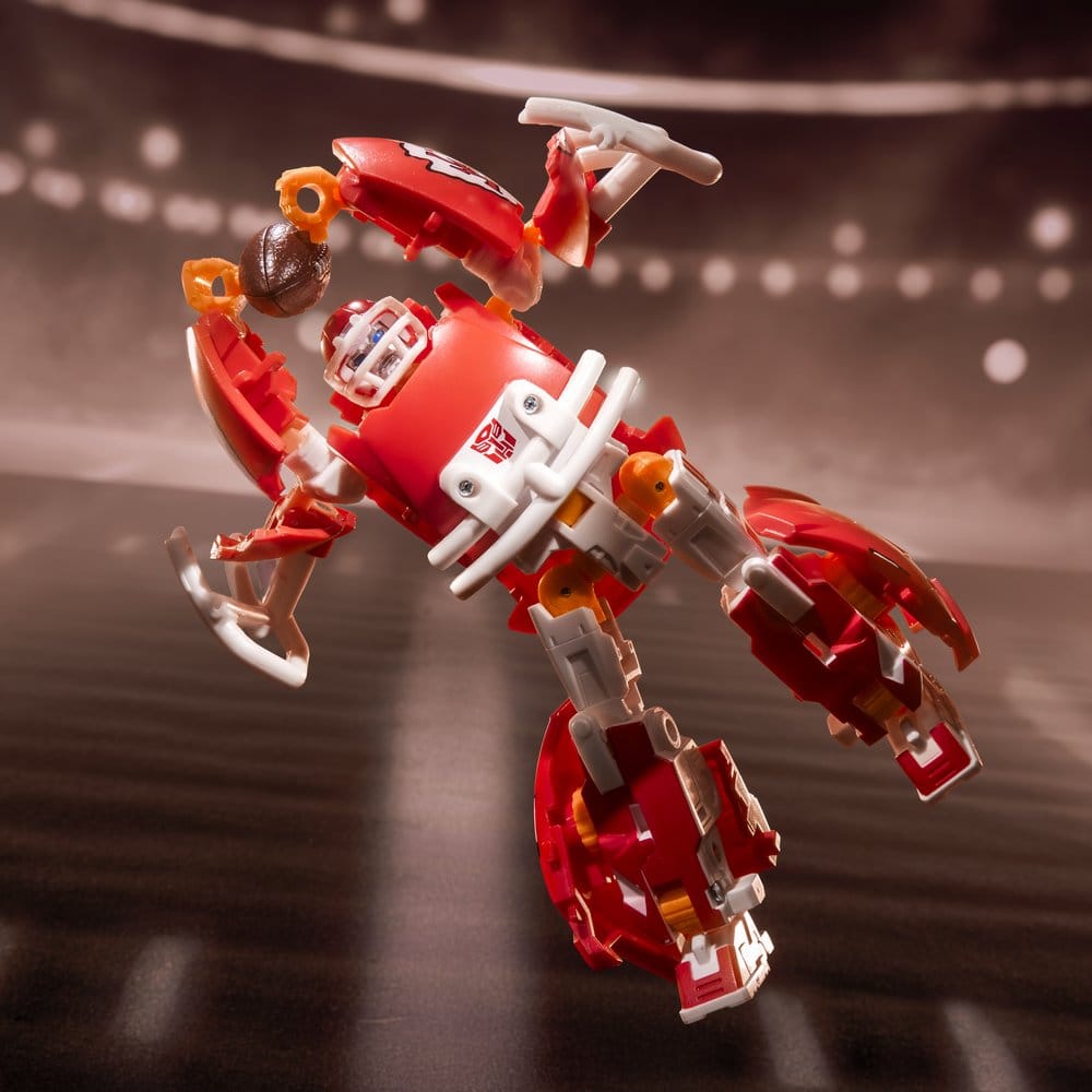 Figurine Transformers x NFL Chiefs de Kansas City : KC-59 14 cm