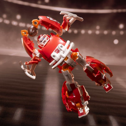 Figurine Transformers x NFL Chiefs de Kansas City : KC-59 14 cm
