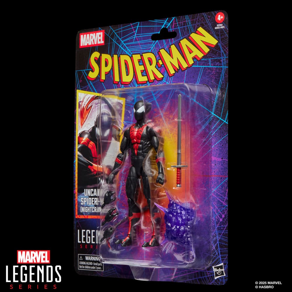 Spider-Man Marvel Legends Action Figure retrò Uncanny Spider-Man (Nightcrawler) 15 cm
