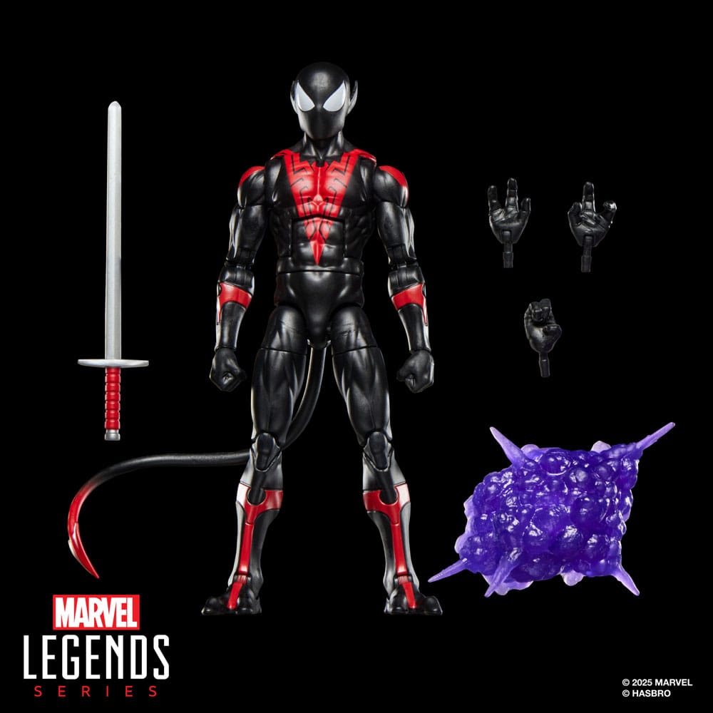 Spider-Man Marvel Legends Retro-actiefiguur Uncanny Spider-Man (Nightcrawler) 15 cm