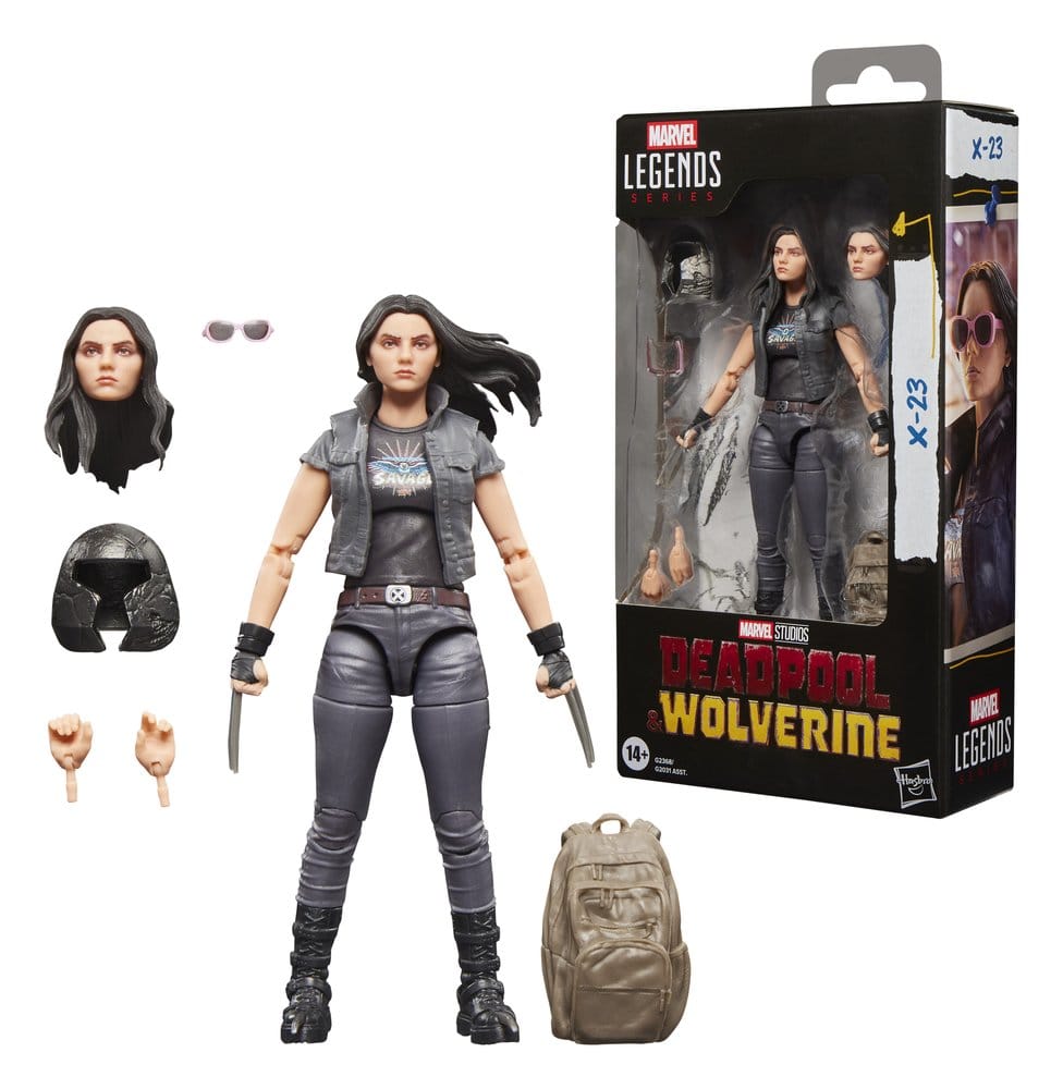 Deadpool & Wolverine Marvel Legends Akcijska figura X.23 15 cm