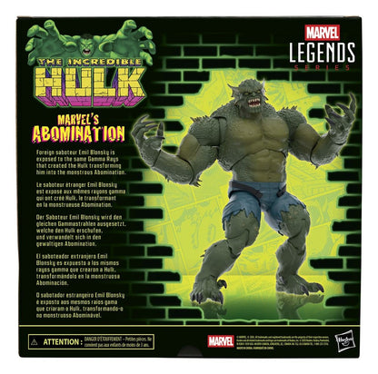 The Incredible Hulk Marvel Legends Aksiyon Figürü Marvel's Abomination 15 cm