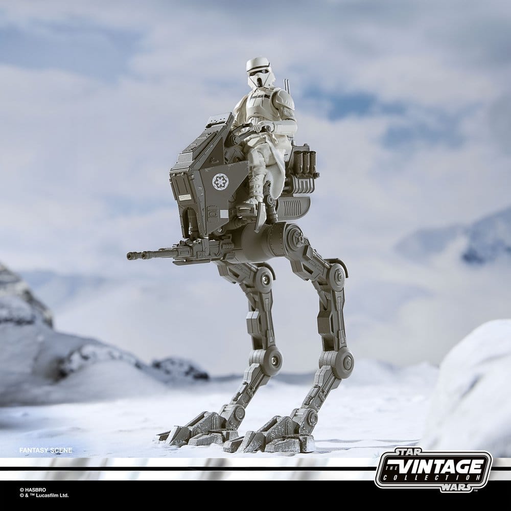 Star Wars : The Mandalorian & Grogu Vintage Collection Véhicule Imperial Remnant AT-RT 10 cm