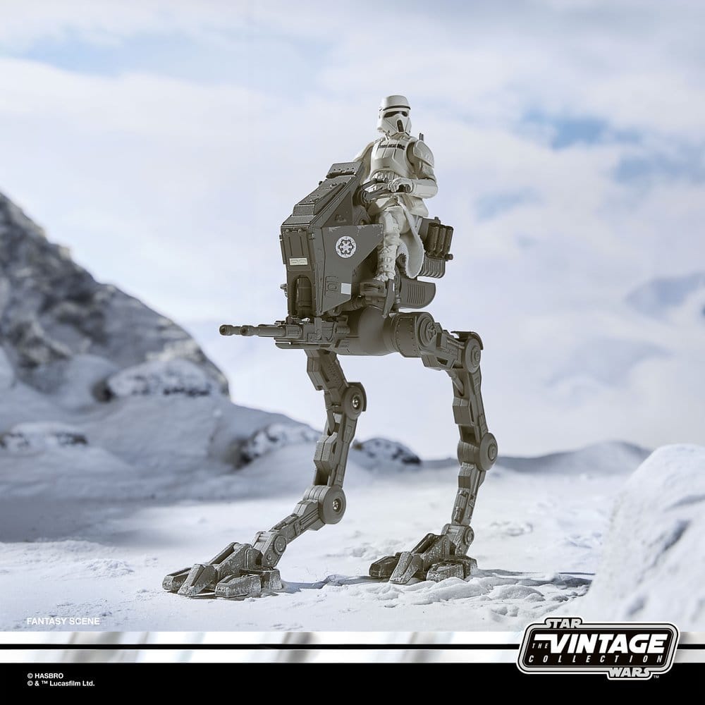 Star Wars : The Mandalorian & Grogu Vintage Collection Véhicule Imperial Remnant AT-RT 10 cm
