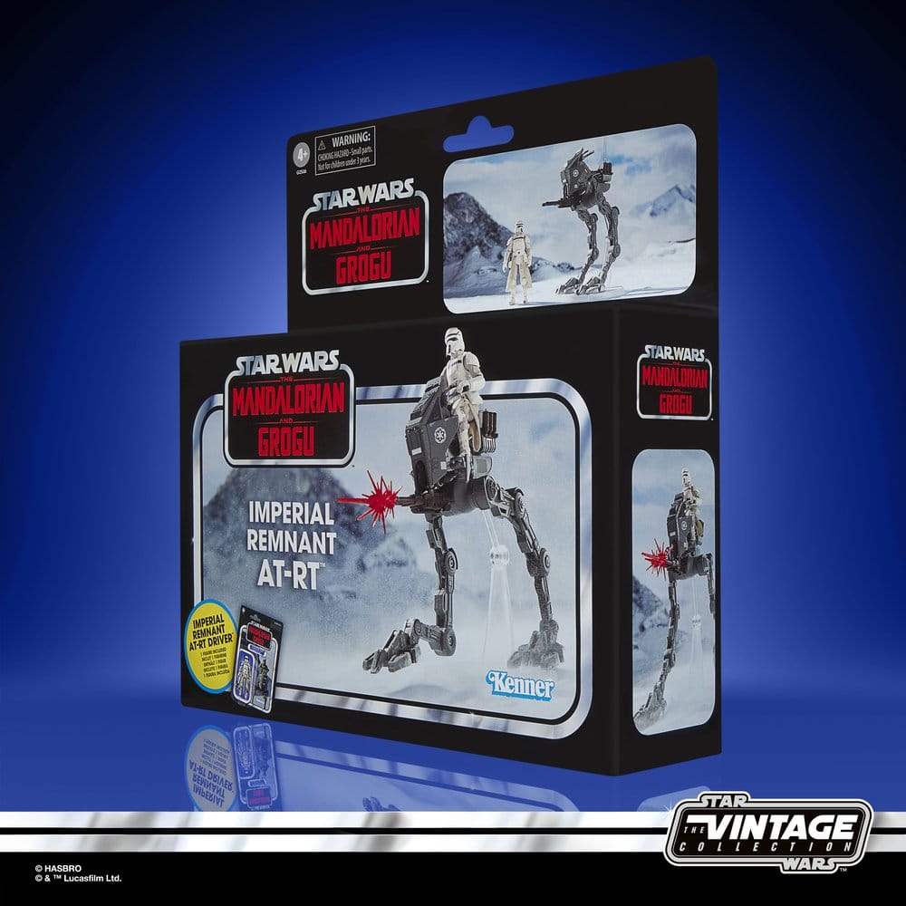 Star Wars : The Mandalorian & Grogu Vintage Collection Véhicule Imperial Remnant AT-RT 10 cm