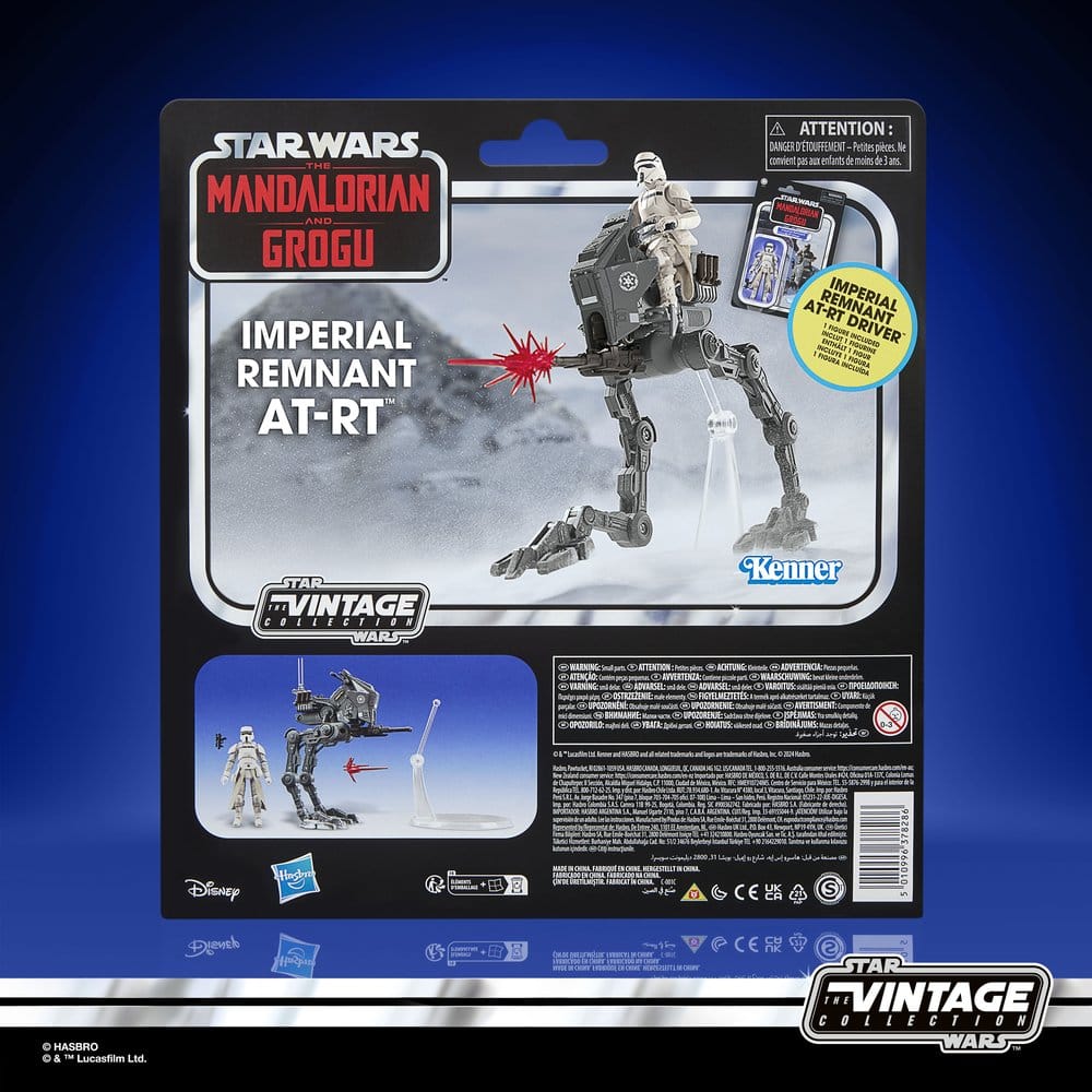 Star Wars : The Mandalorian & Grogu Vintage Collection Véhicule Imperial Remnant AT-RT 10 cm