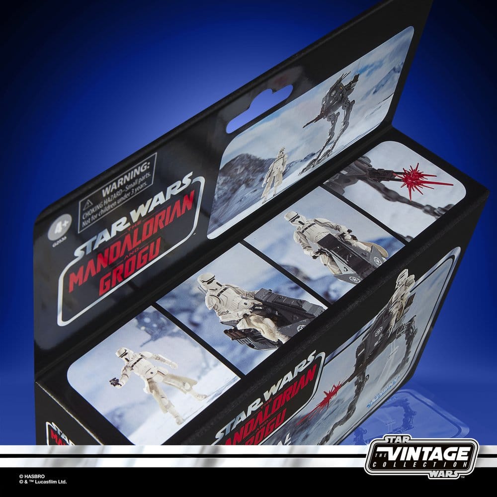 Star Wars : The Mandalorian & Grogu Vintage Collection Véhicule Imperial Remnant AT-RT 10 cm