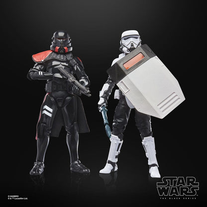 Figura de acción Star Wars Jedi: Survivor Black Series, paquete de 2 soldados de purga y soldado de patrulla, 15 cm