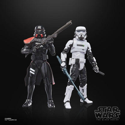 Figura de acción Star Wars Jedi: Survivor Black Series, paquete de 2 soldados de purga y soldado de patrulla, 15 cm