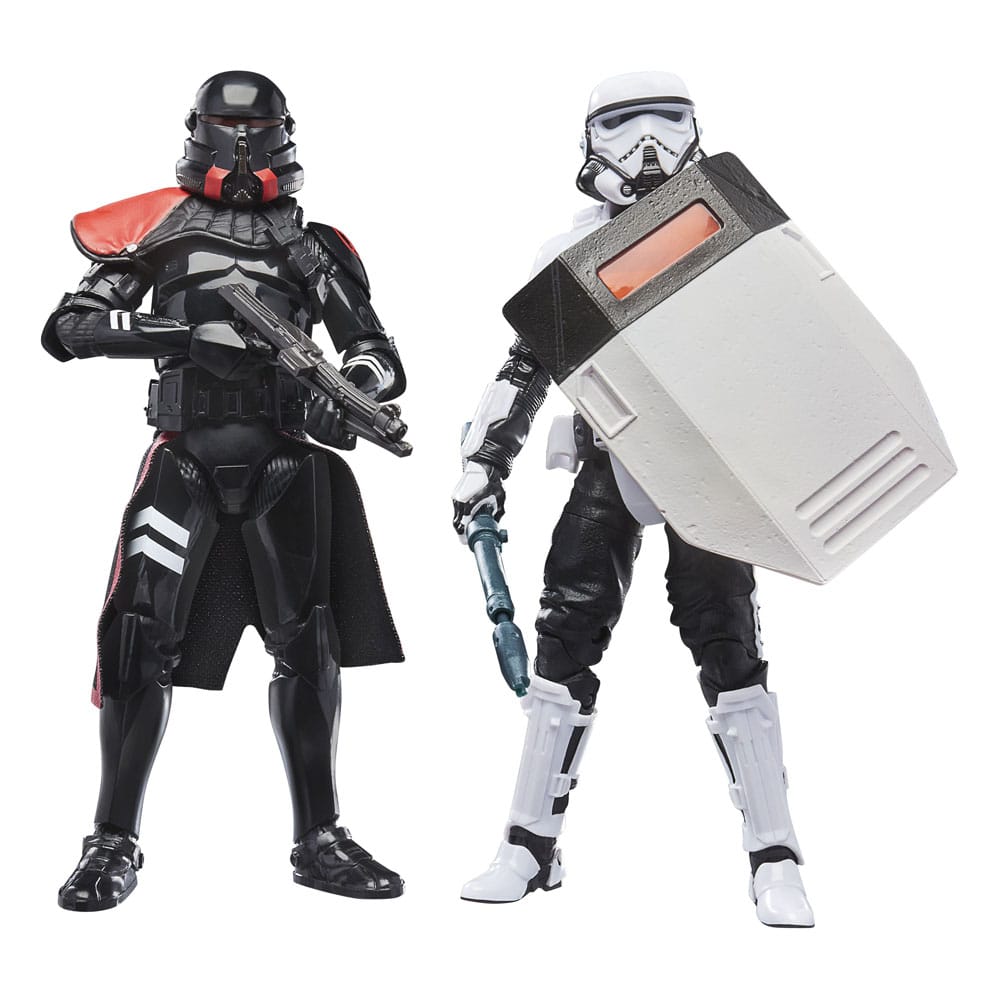 Figura de acción Star Wars Jedi: Survivor Black Series, paquete de 2 soldados de purga y soldado de patrulla, 15 cm