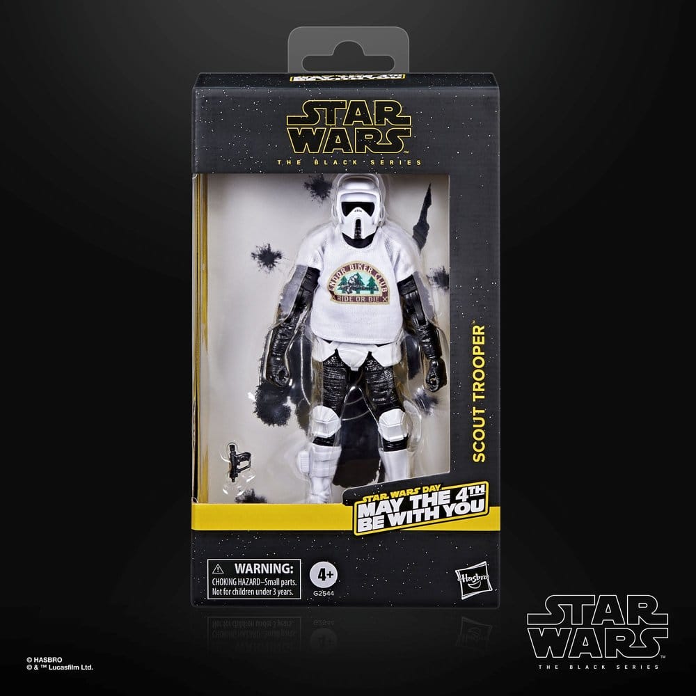 Star Wars Black Series Actiefiguur Scout Trooper May the 4th Be With You 15 cm